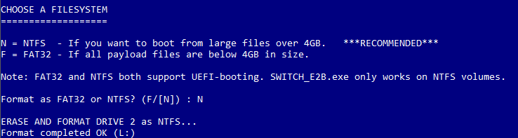 Formato NTFS